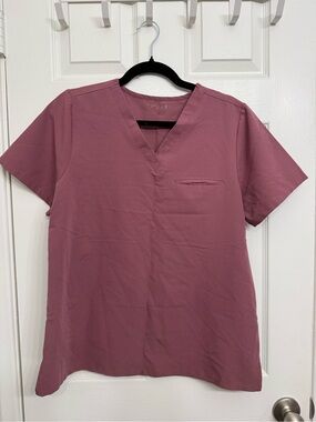 Mandala Mauve 1-Pocket Scrub Top